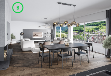 5.5-ZWG Maisonette in der STADTVILLA B ! ° W03 - SVB ° EG & 1.OG ° Süd-Ost-West // SONVIDA - Dreispitz Laufenburg