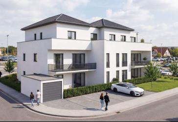 Vorverkauf - 3-Zimmer Eigentumswohnung mit Balkon im QNG-Neubau - KfW-Förderung ab 0,6 % p.a.
