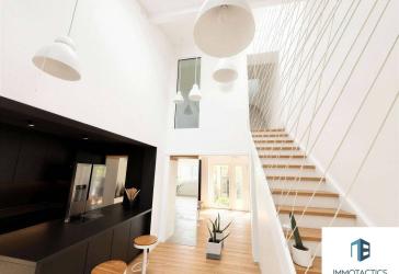 Modernes Architektenhaus mit Wow-Effekt, Innenhof, Doppelgarage und einzigartigem Wohnkonzept
