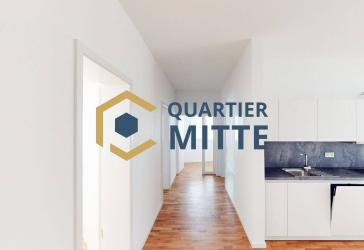 Außergewöhnliche 3-Zimmer-Wohnung mit Terrasse und offenem Wohnkonzept