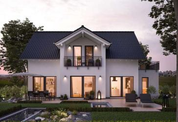 Traumhafte Aussicht mit viel Platz, so macht bauen Spaß!