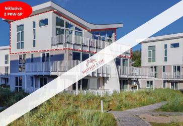 Exklusives Penthouse mit 2 PKW-SP & großer Dachterrasse in ruhiger Lage im Beach Resort Priwall