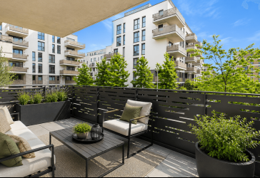 Work. Live. Enjoy. Neubauflair in Grafental mit sonnigem Südbalkon plus Stellplatz