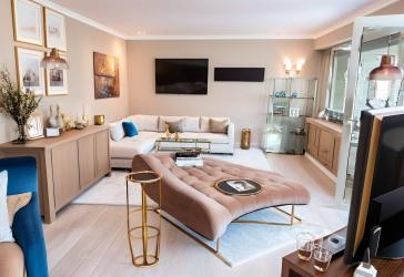 Charmante, helle Halbparterre-Wohnung mit Loggia - auch für eine Kleinfamilie geeignet.