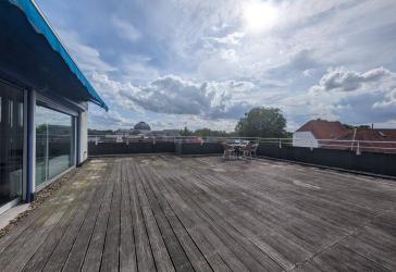 Penthouse mit großer Dachterrasse und Blick über Oldenburg!