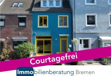 Modernisiertes Reihenhaus mit viel Platz, Dachterrasse und hochwertiger Ausstattung in Findorff