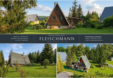 Ihr neues Ferienhaus mit Kamin und Waldblick steht im Thüringer Wald!