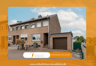 Ihr neues Zuhause: Modernisiertes Reihenendhaus mit Garten zum Wohlfühlen - sofort bezugsfertig