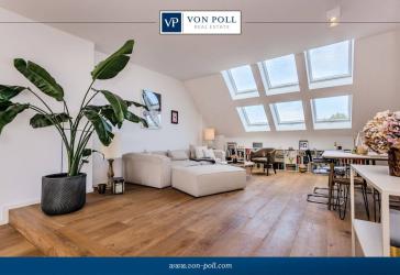 Durchdachte Komposition aus Licht, Raum und Material -Traumhaftes Penthouse in Berlin Friedrichshain