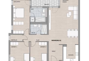 Vorschaubild Wohnung