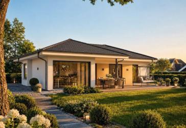 LivingHaus Bungalow Solution 110 - Modernes Landhausflair in Troisdorf erleben
