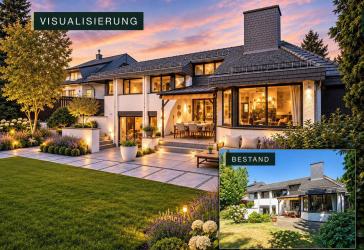Architektenhaus am Waldrand | 1.294 m² Naturgrundstück | Dietzenbach-Hexenberg - provisionsfrei