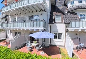 Sonnige Gartenwohnung nahe der Ostsee - ideal zum Entspannen.