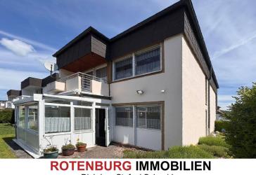 RESERVIERT - Gepflegt und einzugsbereit: Wohnhaus mit Wintergarten, Balkon, Garten und Garage in stadtnaher Lage in Rotenburg