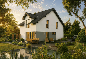 Traumhafte Neubau-Doppelhaushälfte in begehrter Ortsrandlage von Göppingen-Holzheim – Modernes FingerHaus mit herrlicher Aussicht