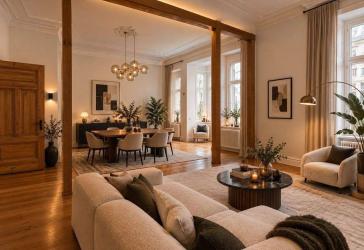 Traumhafte Jugendstil-Altbauwohnung in Duisburg-Großenbaum – exklusive Bell-Etage mit Balkon & Garten