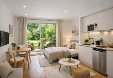 WE 26: Eberswalde: ERSTBEZUG im LUXUS Neubau: 1-Zi mit 21m² MIT BALKON ab 2028 BEZUGSBEREIT