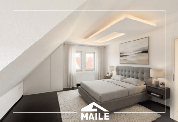 Helle und großzügige 3,5-Zimmer Maisonettewohnung mit EBK und Balkon!