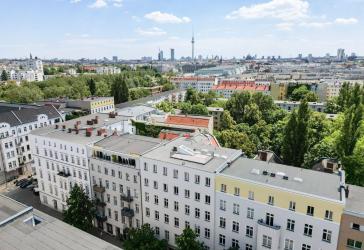 Leben über den Dächern von Berlin-Mitte: Luxuriöses Design-Dachgeschoss auf 260 m² in zentraler Lage