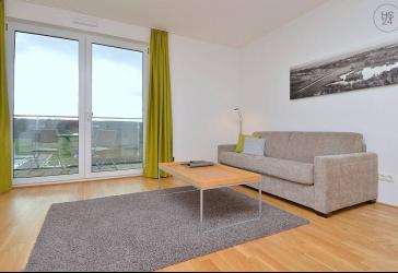 Exklusiv möbliertes 2 Zimmer Apartment mit Internet und Parkplatz in Budenheim