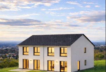 Platz für Familie und Zukunft: Neubau-DHH mit 136 m², PV & KfW-QNG-Standard, LE-Oberaichen