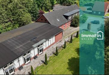 Vielseitiges Gewerbeanwesen mit Werkstattflächen, Resthof, Wohnhaus & Vermietung in der Wesermarsch