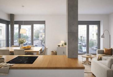 SCHÖNEBERG / KREUZBERG: BESTE LAGE: ERSTBEZUG im LUXUS Neubau: 5-Zimmer-Whg + 3 Bäder + 4 Balkone