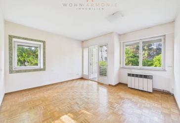 Helle 3 Zi. Whg. Gartenanteil, Balkon & Garage