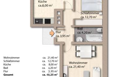 Vorschaubild Wohnung