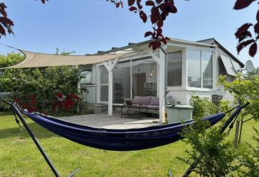 Natur, Strand und Erholung - Ferienbungalow am Greifswalder Bodden