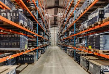 Hochregallager- und Logistikfläche in Top-Lage: 2.912 m²