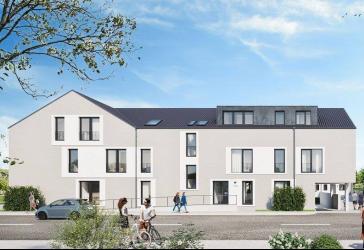 . Barrierefreier Zugang . sonniger Balkon . 3 Zimmer . ca. 96 m² . NEUBAU . Wohnen im Rodehof