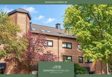 Krefeld-Linn: Dachgeschoss mit Weitblick! 3-Zimmer-Wohnung mit Loggia und Stellplatz!