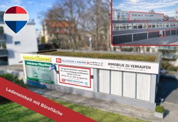 Ladeneinheit mit hellen Büroräumen im Untergeschoss in Berlin-Zehlendorf neben Lidl - ca. 230 m²