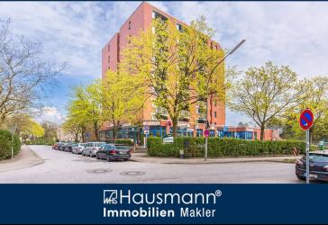 Helle 1,5-Zimmer-Wohnung mit sonniger Loggia in Top-Lage am Herold-Center in Norderstedt-Garstedt!