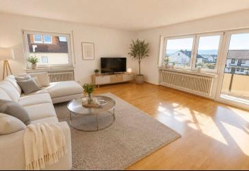 Geräumige Wohnung mit tollem Ausblick