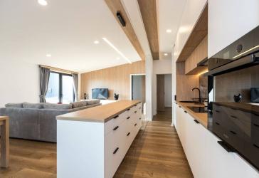 Modernes Wohnglück: Exklusiver Bungalow 'Miami Beach' - Skandinavisches Design trifft auf zukunftssichere Plus-Energie-Effizienz
