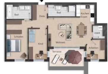 Vorschaubild Wohnung