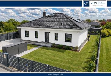 Stilvoller Bungalow aus 2021 - Energieeffizient, komfortabel und bezugsfertig in Stienitzaue