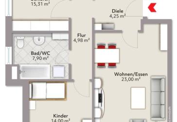 Vorschaubild Wohnung