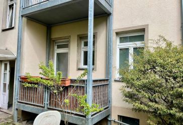 Sonniger Balkon in Blasewitz; Exklusive WE