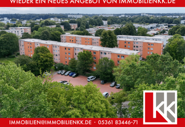Wohnen mit Weitblick in Detmerode: Helle 3-Zimmer-Wohnung mit Südbalkon