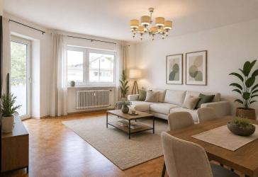 Bezugsfreie 3-Zimmer-Wohnung mit Balkon, Garage & idealem Grundriss in Günzburg