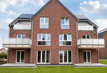 Moderne 2-Zimmer-Wohnung mit Dachterrasse in Weyhe-Leeste