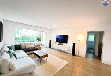 4-Zimmer-Wohnung im EG mit eigenem Garten , Garage und toller Aussicht in Tüllingen zu vermieten!