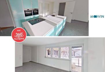 * Exklusive 3-Raum-Wohnung mit hochwertiger EINBAUKÜCHE und BALKON in zentraler und ruhiger Wohnlage *