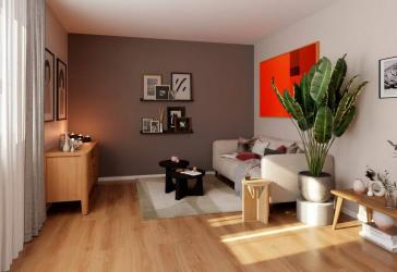 Helle Wohnung mit zwei Dachterrassen und bodentiefen Fenstern
