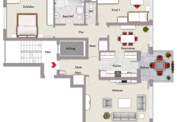 Familienfreundliche 4-Zimmer-ETW im Herzen der Stadt