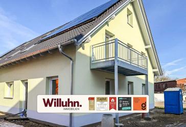 Wohnen im Grünen: moderne 5-Raum-Wohnung mit Balkon | Garten | Fußbodenheizung | Garage