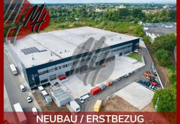 NEUBAU / ERSTBEZUG - RAMPE + EBEN - Lager-/Logistik (11.000 m²) & Büro (500 m²) zu vermieten